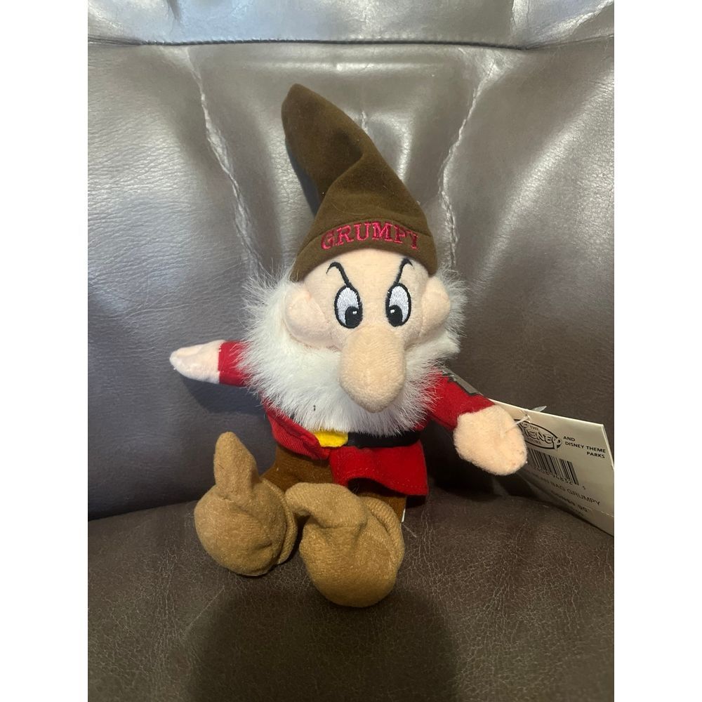 Disney‎ store mini bean bag grumpy